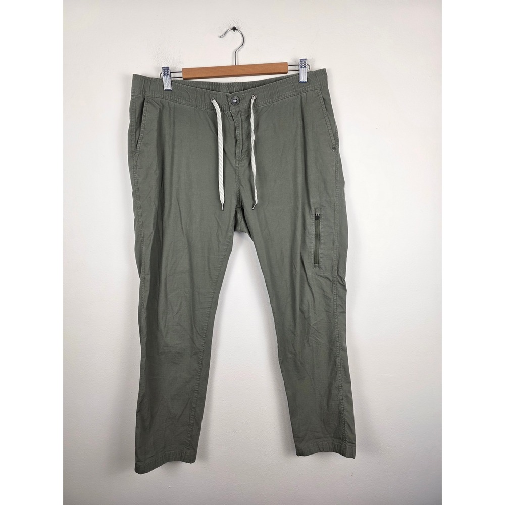 Relaxed Drawstring Utility Pants - Olive